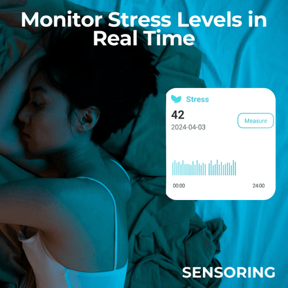 SENSORING™ - The Smart Ring for Stress Relief & Better Sleep